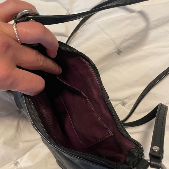 Coach black crossbody purse - Picture 4 of 6